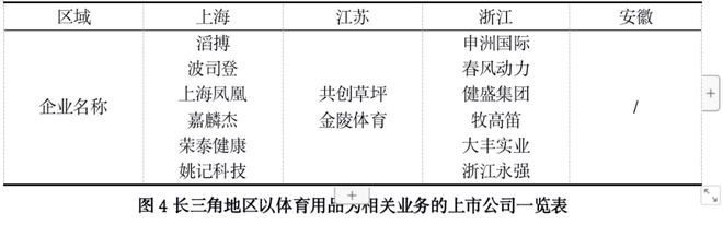 长三角地区体必一运动育用品业发展报告(图4)