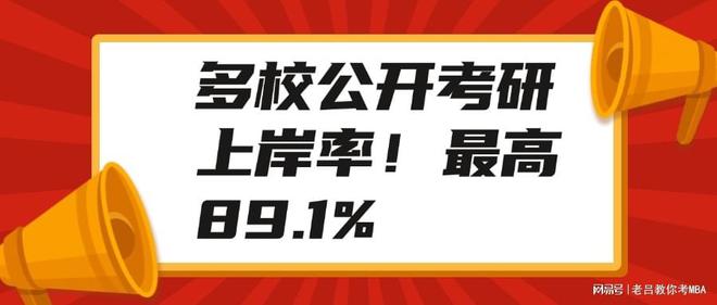 多校Bsports必一体育公开考研上岸率！最高891%！(图1)