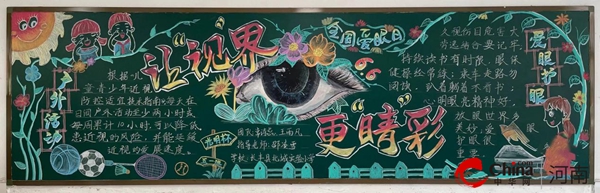 “点亮视界 预防近视 小学在行动”西平县芦庙中心小学开展近视防控宣传教育必一体育(图2)